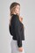 Long Sleeve Back Drop Mock Neck Top | 95% Rayon 5% Spandex | RADYAN®